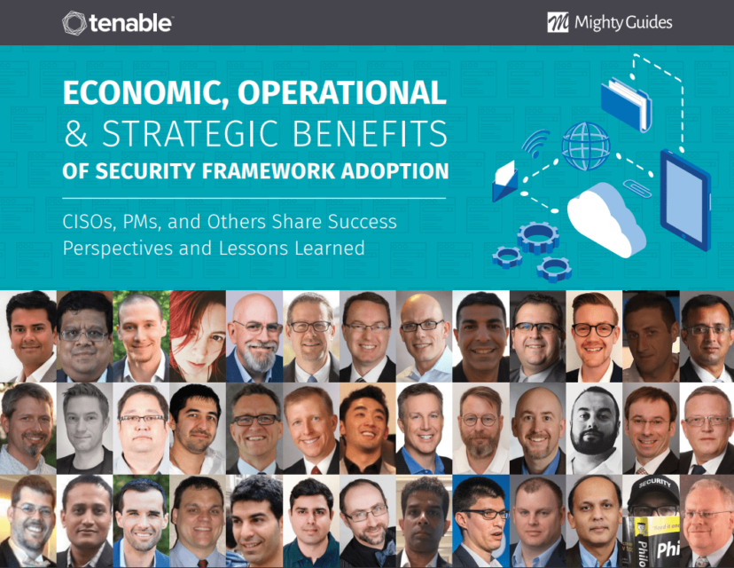 Tenable: Economic, Operational and Strategic Benefits of Security Framework Adoption