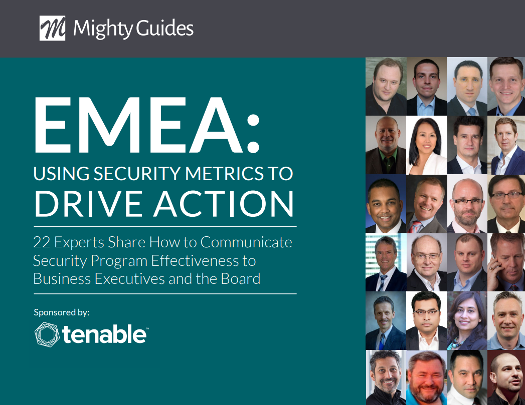 Tenable EMEA security metrics