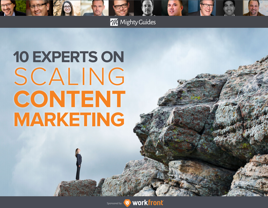 Workfront content Marketing mighty guides
