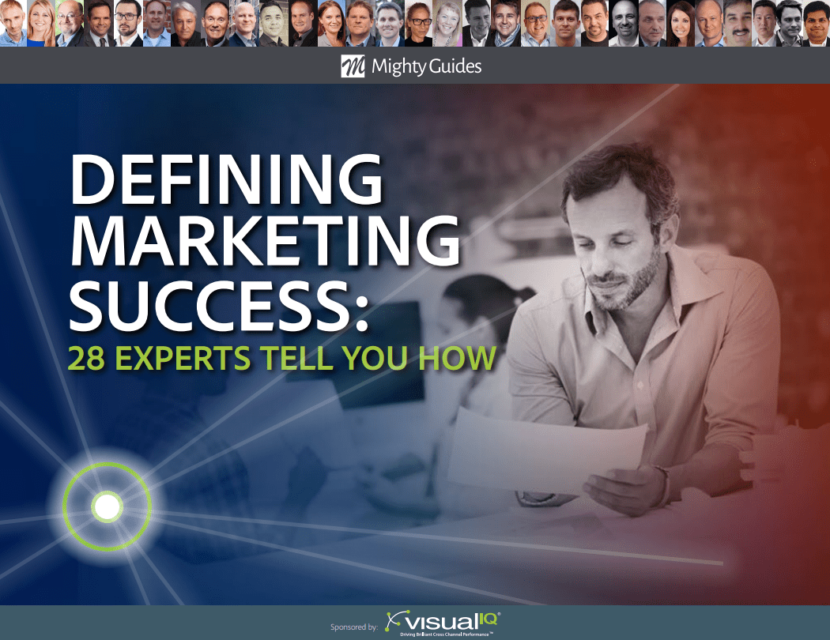 Visual IQ: Defining Marketing Success- 28 Experts Tell You How