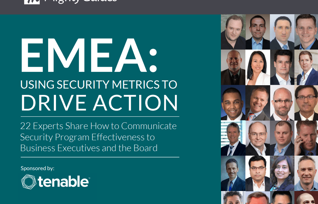 Tenable: EMEA – Using Security Metrics to Drive Action