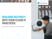 Building Security Into Your Cloud IT Practices