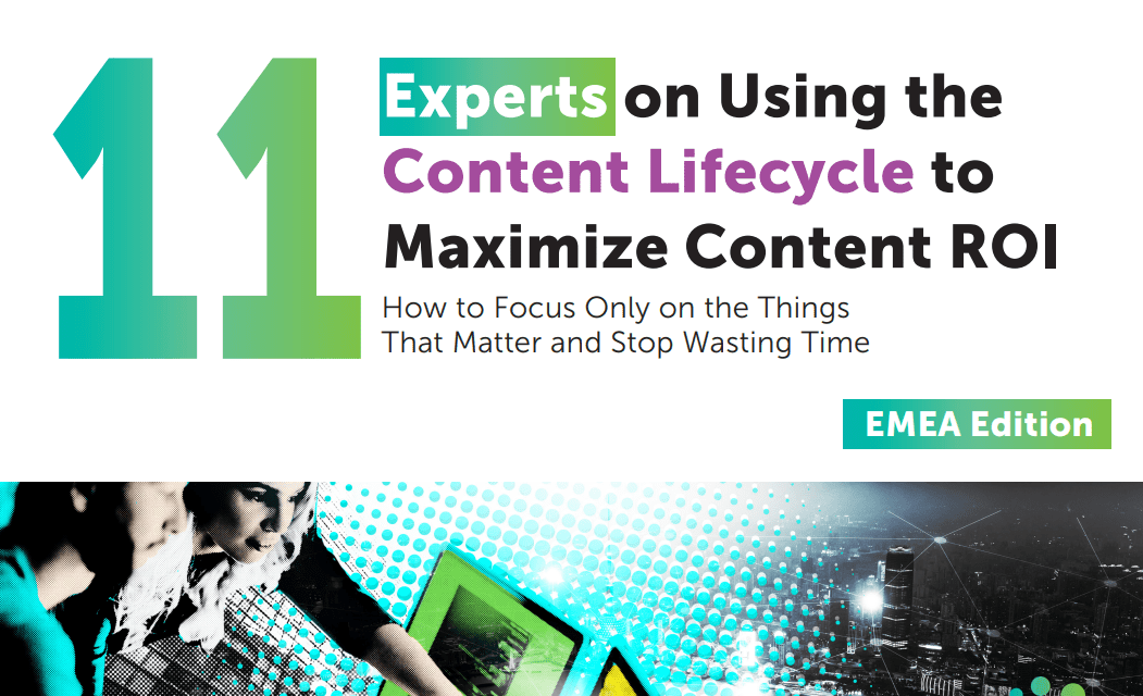 Aprimo: 11 Experts on Using the Content Lifecycle to Maximize Content ROI – EMEA Edition