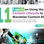 Aprimo: 11 Experts on Using the Content Lifecycle to Maximize Content ROI – EMEA Edition