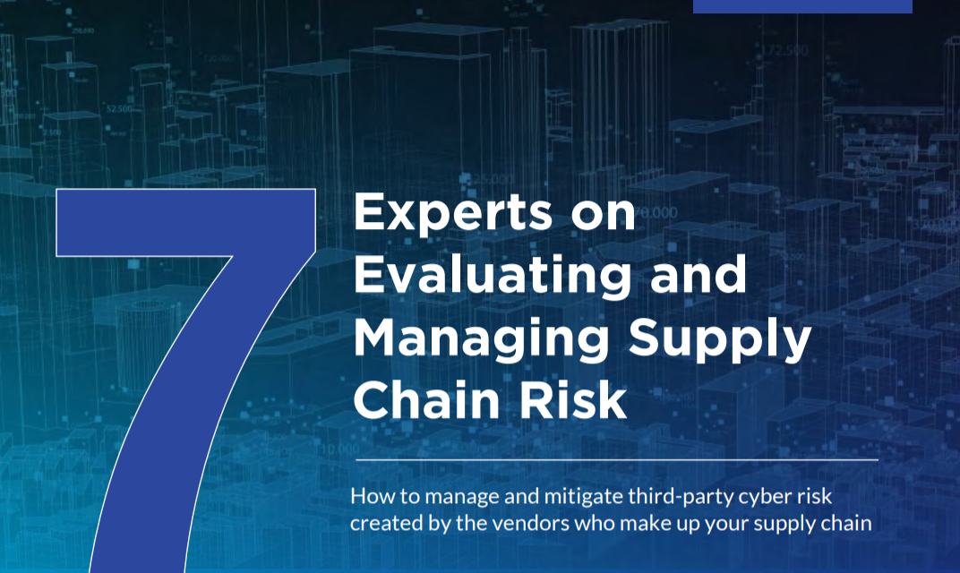BlueVoyant: 7 Experts On Evaluating And Managing Supply Chain Risk