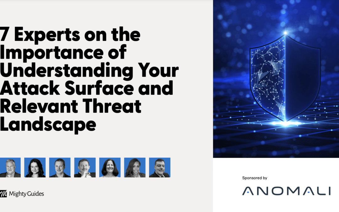 Anomali: 7 Experts on the Importance of Understanding Your Attack Surface and Relevant Threat Landscape