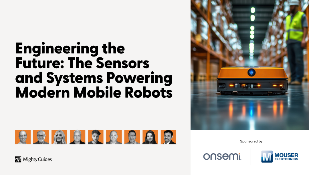 Onsemi and Mouser Electronics: Engineering the Future: The Sensors and Systems Powering Modern Mobile Robots