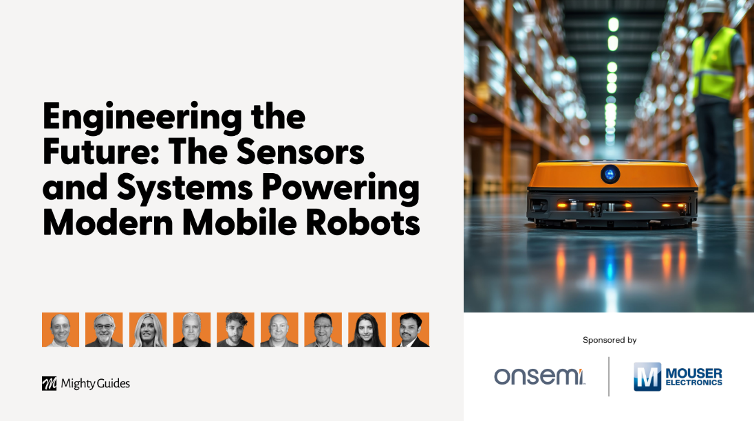 Onsemi and Mouser Electronics: Engineering the Future: The Sensors and Systems Powering Modern Mobile Robots