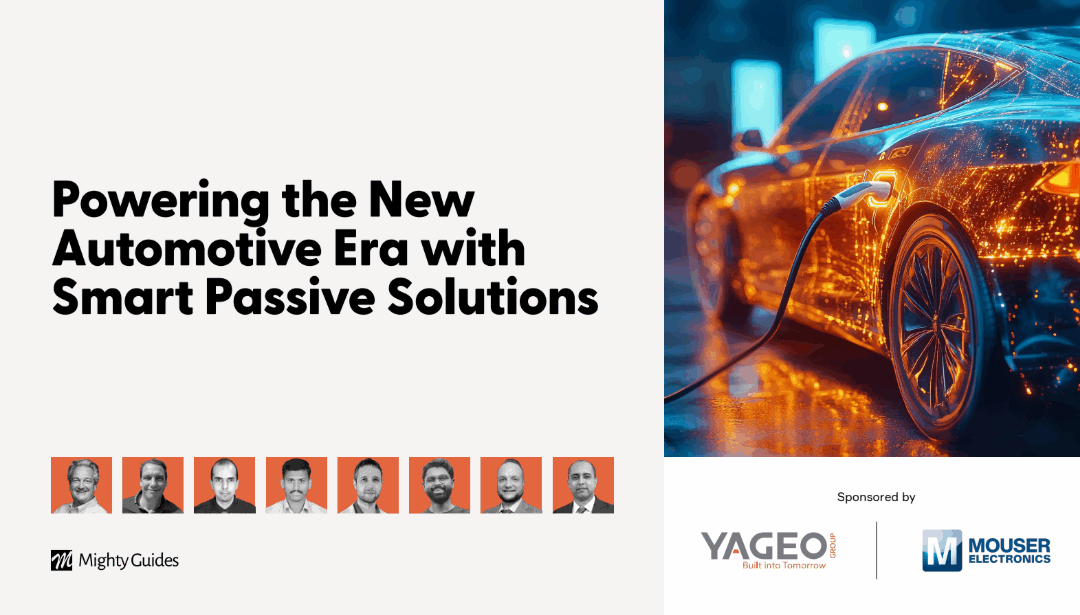 Yageo and Mouser Electronics: Powering the New Automotive Era with Smart Passive Solutions